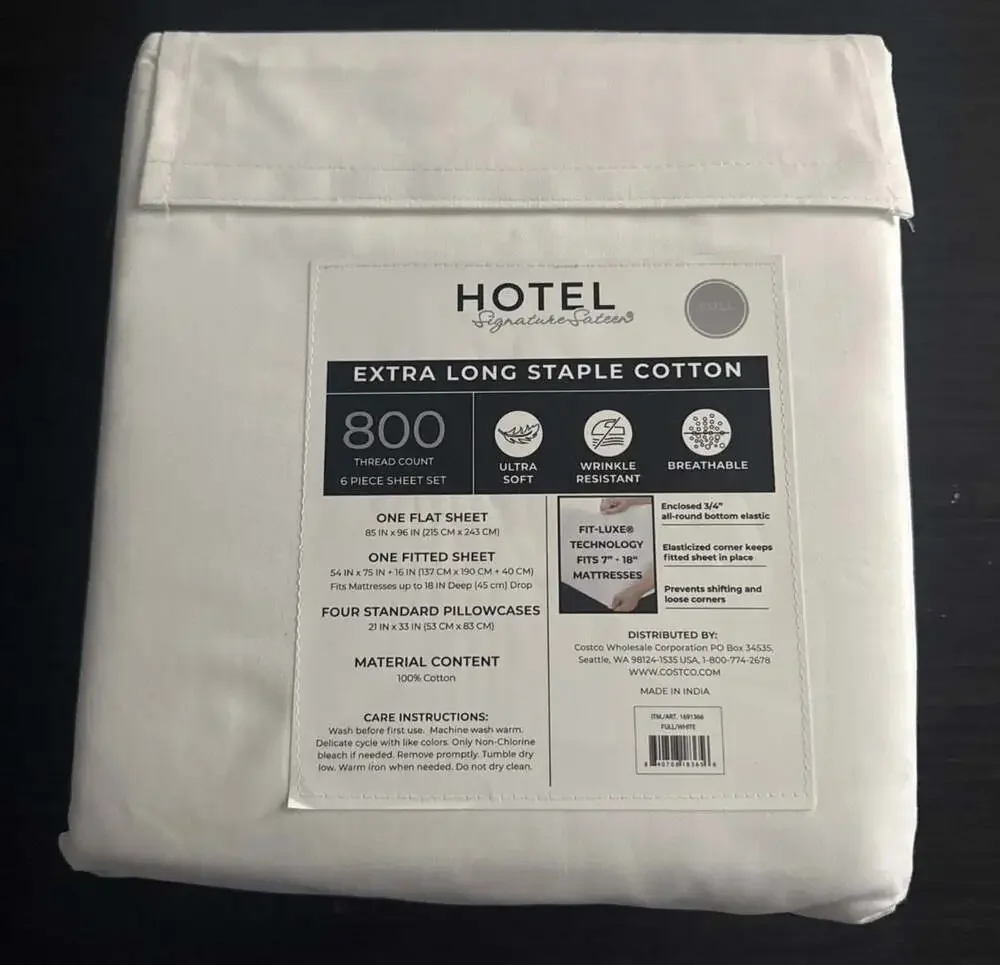 Hotel Signature Sateen brand fitted 100%